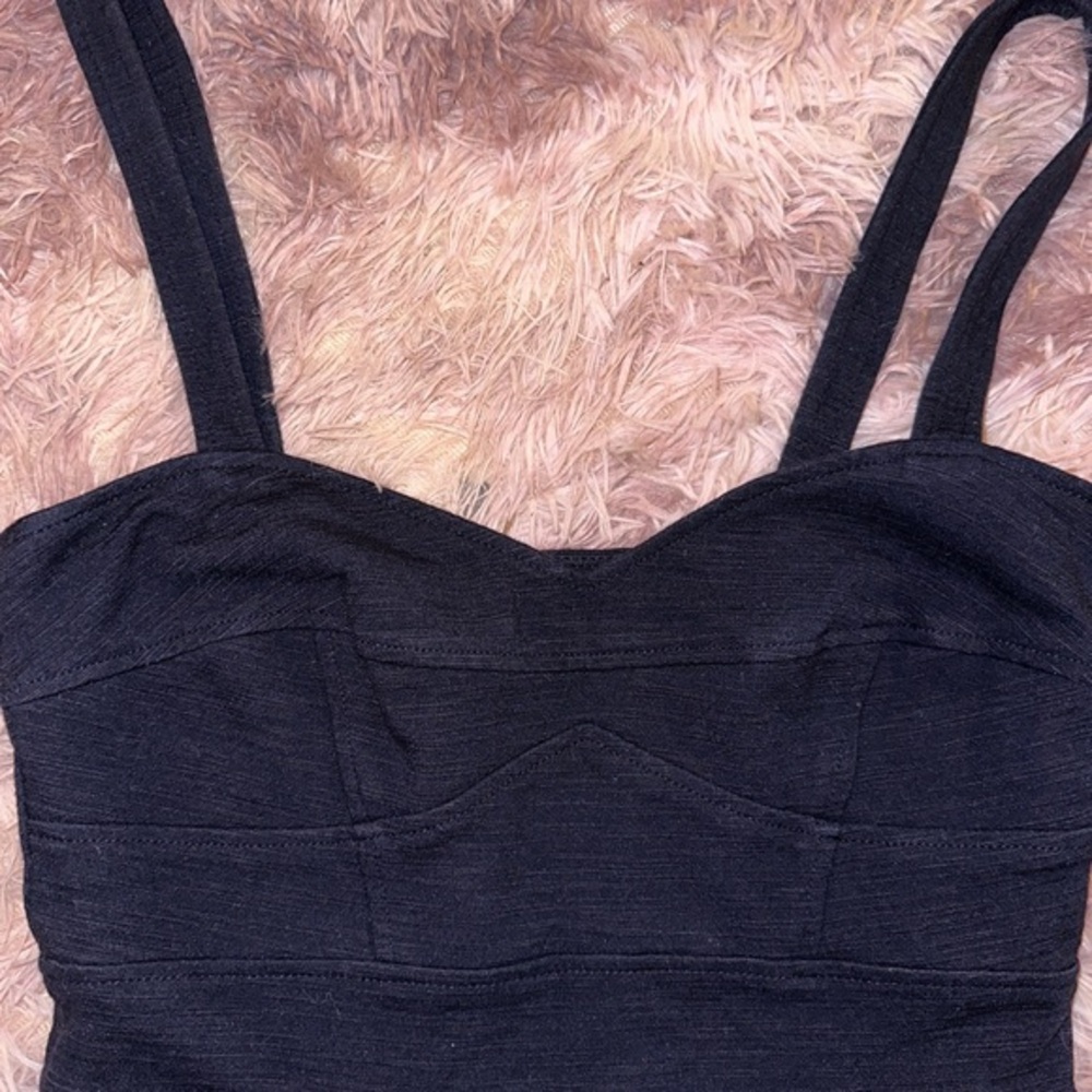 Diane Von Furstenberg Classic Navy Mini Dress Size 2